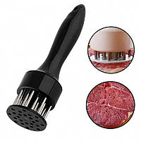 Тендерайзер розм'якшувач для м'яса Meat Tenderizer чорний (LB-23006)