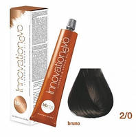 Стойкая Краска Для Волос BBCos Innovation Evo Hair Color Cream № 2/0 Черный, 100 Мл