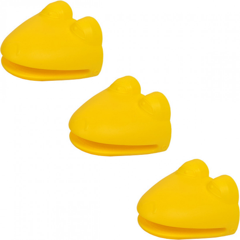 Ухват силіконовий для гарячого Жабка Color 12х10см арт. Х3-91, фото 1