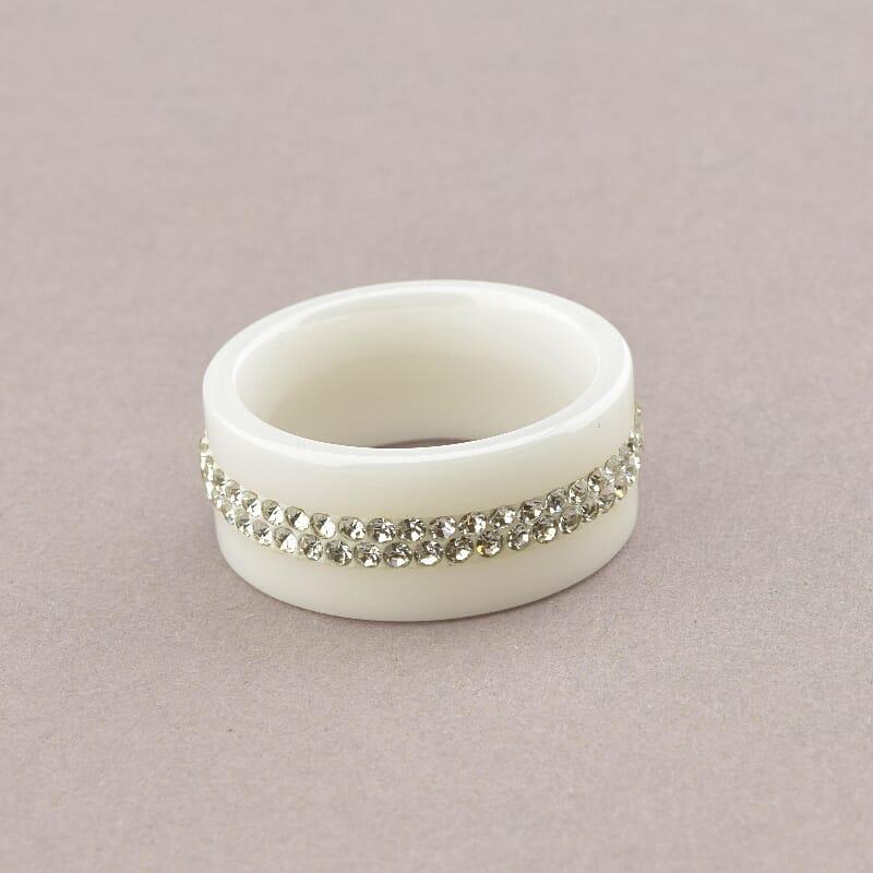 Каблучка Кераміка Фіаніт, фото 1