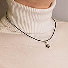 Підвіска біжутерія жіноча на шию sunstone 41 см Срібло, фото 3