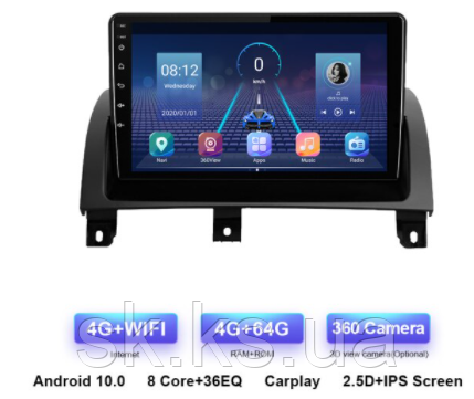 Junsun 4G Android магнітола для MG 3 II Cross 2013-2021 4+64