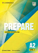 Cambridge English Prepare! Second Edition 3 Workbookwith Digital Pack / Зошит