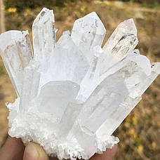 Натуральний камінь білий кварц White quartz 100g природний мінерал для енергетичного балансу і декору, фото 5