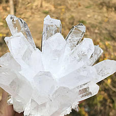 Натуральний камінь білий кварц White quartz 100g природний мінерал для енергетичного балансу і декору, фото 6