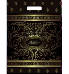 Пакет банан ламінат 30*40 Лакшері