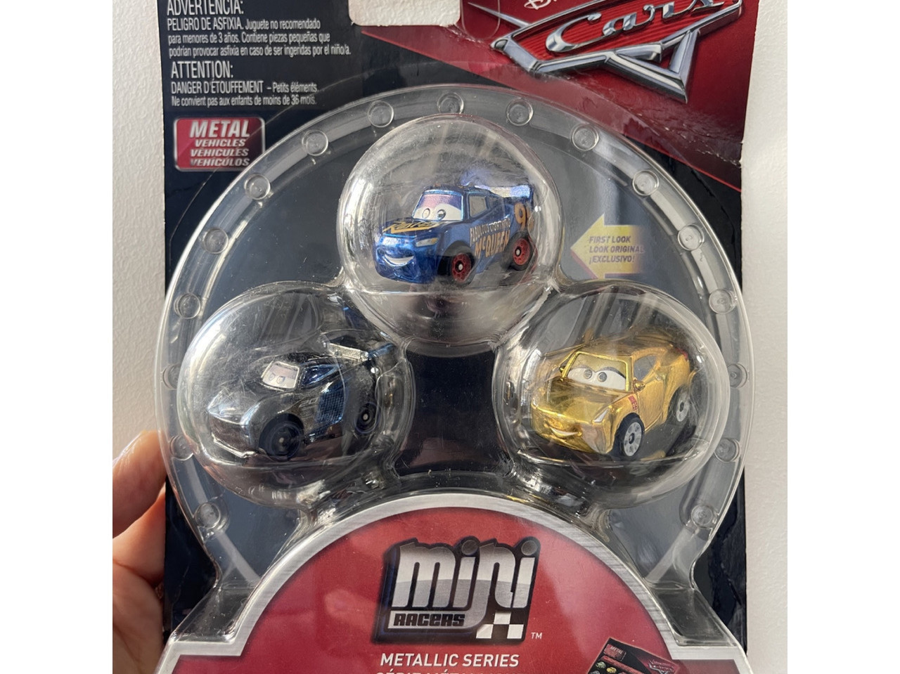 Набор мини Тачки cars Маквин, шторм