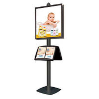 Напольный информационно-рекламный стенд Free Standing Leaflet Displays A4