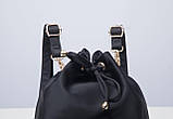 Рюкзак жіночий нейлоновий Vintage 14871 Чорний, фото 6
