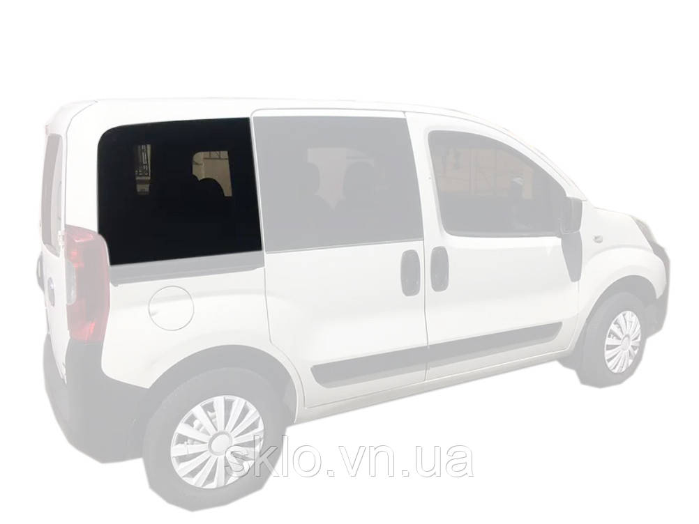 Бокове скло Peugeot Bipper (2007-)Заднє салонне Праве (Пежо Біпер)