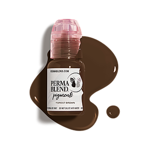 Пігмент для татуажу брів PERMA BLEND Forest Brown (USA), 15 мл, фото 2