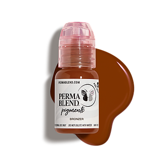 Пігмент для татуажу брів PERMA BLEND Bronzer (USA), 15 мл, фото 2