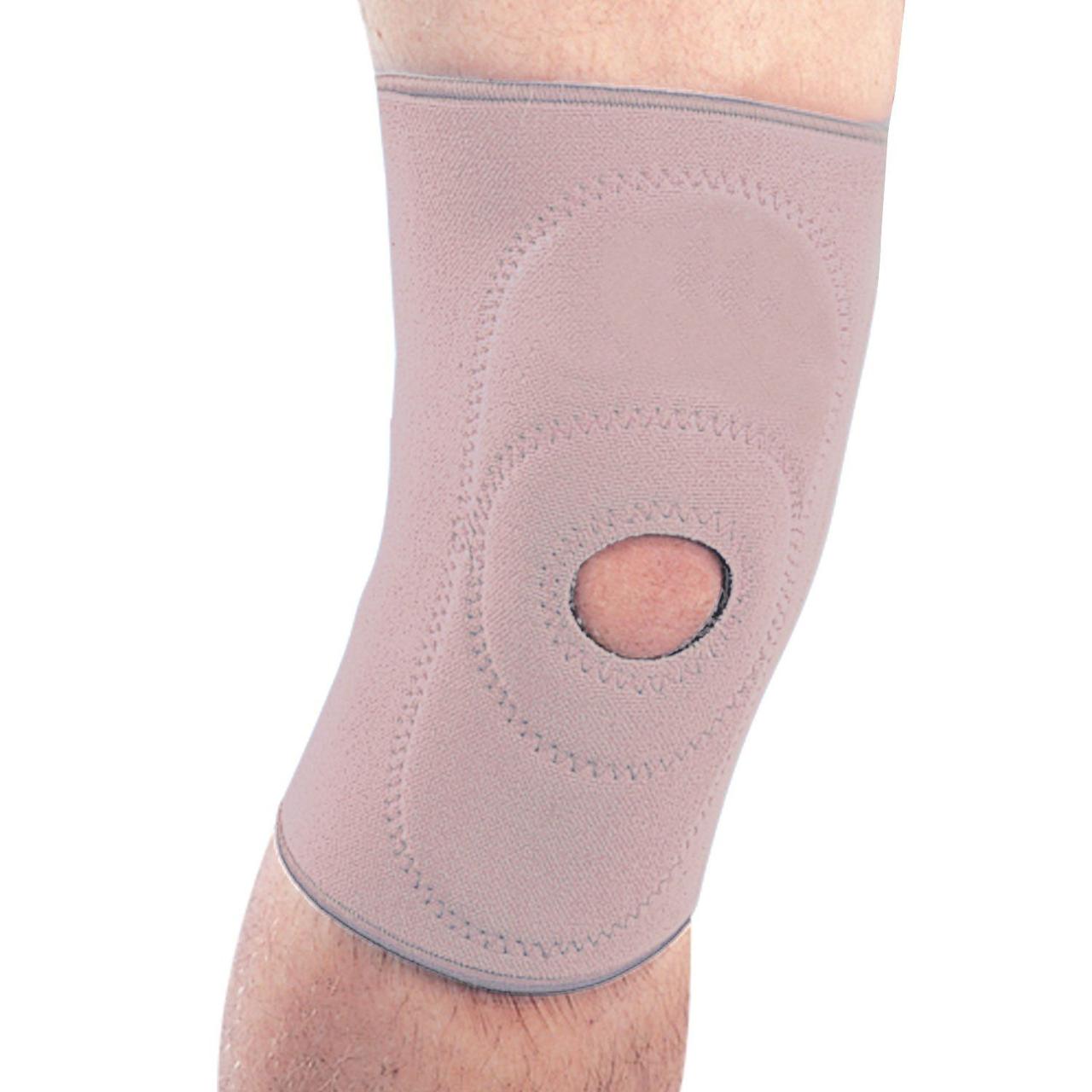 Пов'язку на колінний суглоб неопреновий з пателлярным кільцем NS-703, Ortop