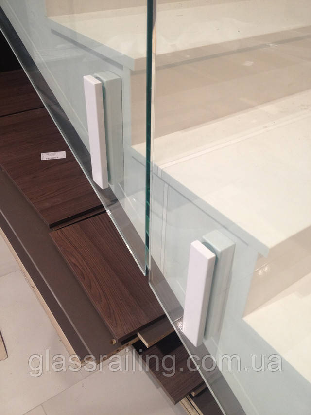 Огородження сходів з скла