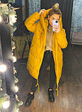 Куртка женская зефирка жёлтая, фото 4