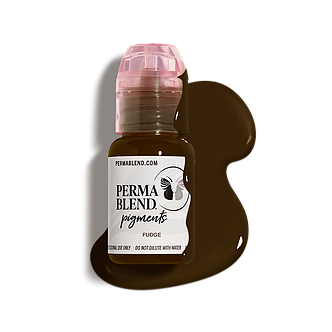 Пігмент для татуажу брів PERMA BLEND Fudge (USA), 15 мл, фото 2
