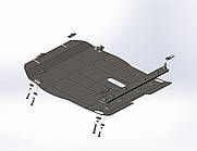 Захист двигуна Chevrolet Captiva 2006-2011 2.0D (двигун+КПП)