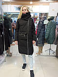 Жіноча куртка пуховик Clasna CW21D8160 розмір 50 розмір XXL, фото 2
