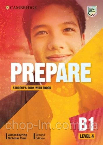 Prepare! Second Edition 4 student's Book with eBook (James Styring, Nicholas Тімс) Підручник