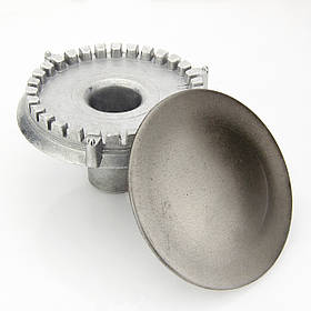 Пальник великий з кришкою для газової плити Електа