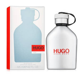 Hugo Boss Hugo Iced 125 мл. Туалетна вода чоловіча Хуго бос айсед