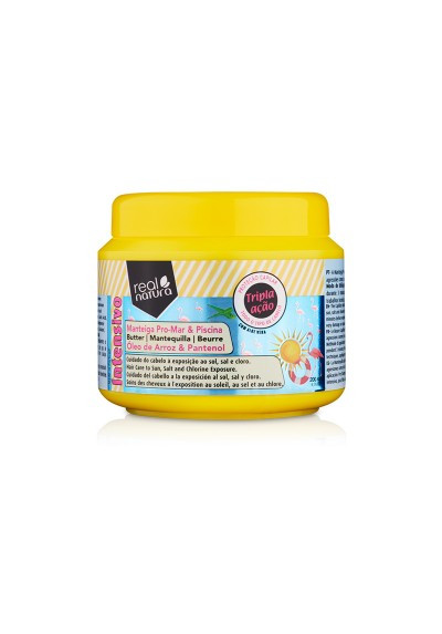 Капілярний масло Real Natura Pro Mar & Piscina для живлення і зволоження літня серія 200 мл
