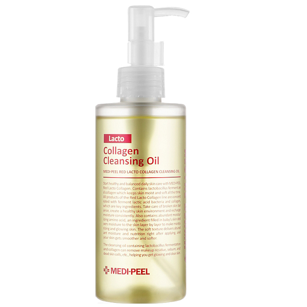 Гідрофільна олія з колагеном і пробіотиками Medi Peel Red Lacto Collagen Cleansing Oil 200 мл