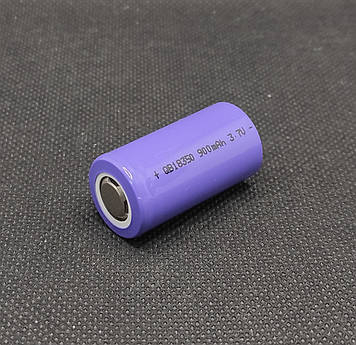 Високострумовий акумулятор QB 18350 3,6V 900mA Li-Mn 10А (1шт.)