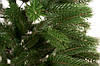 Лита штучна ялинка Буковельська 150 см Ялинка розбірна пластик новорічна класична Зелена, фото 3