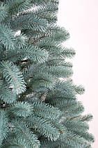 Лита штучна ялинка 150 см Президентська  розбірна пластик Ялинка новорічна декоративна Блакитна, фото 2