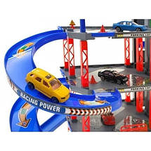 Паркінг дитячий для машинок Ігровий набір для дітей Автопаркування іграшкове Паркування з ліфтом Іграшка гараж, фото 3