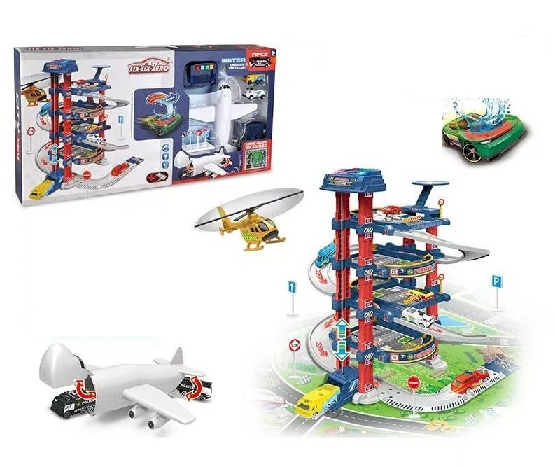 Дитячий паркінг для машинок Паркування гараж Автопарковка іграшкова Ігровий набір з ліфтом для дітей Від 3-х років