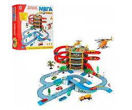 Дитячий паркінг для машинок Мега парковка Автопарковка іграшкова для малюків Гараж Ігровий набір для дітей, фото 3