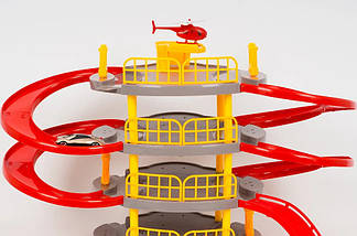 Дитячий паркінг для машинок Мега парковка Автопарковка іграшкова для малюків Гараж Ігровий набір для дітей, фото 4