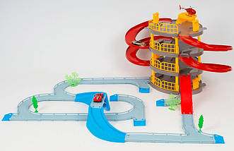 Дитячий паркінг для машинок Мега парковка Автопарковка іграшкова для малюків Гараж Ігровий набір для дітей, фото 5