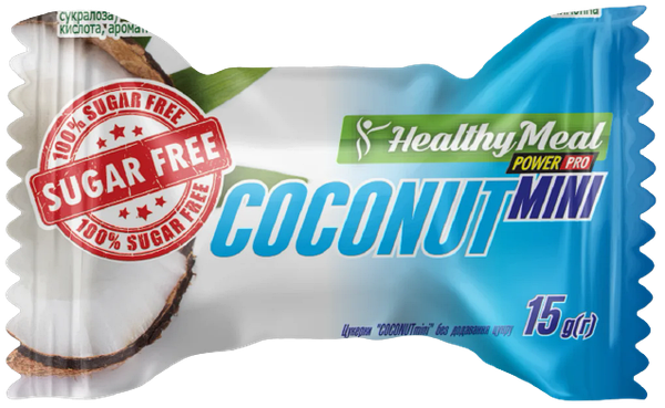 Кокосовый батончик без сахара Coconut Bar Mini15 г, цена 12 грн — Prom ...