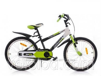 Дитячий велосипед AZIMUT Stitch premium 20"