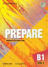 Cambridge English Prepare! Second Edition 4 Workbook with Digital Pack / Зошит