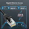 Високошвидкісний інтернет кабель UGREEN RJ45 Gigabit Ethernet для відео PS5 PS4 Lan мережевий кабель шнур 2 м, фото 2