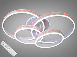 Стельова світлодіодна люстра з димером 260W