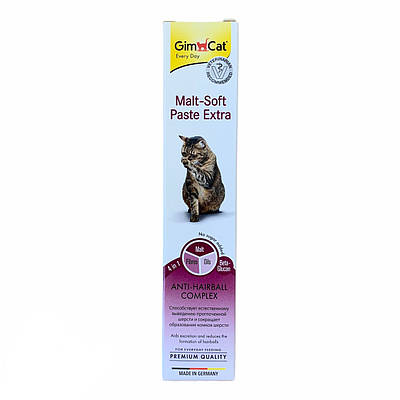 GimCat Malt-Soft Extra 100г - паста для виведення шерсті для кішок