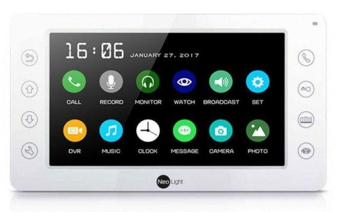 Кольоровий відеодомофон NeoLight Kappa+