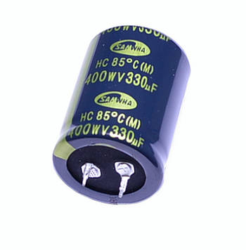 Конденс. електрол. snap-in 330мкФ 400В Samwha 85*С HC 30*40
