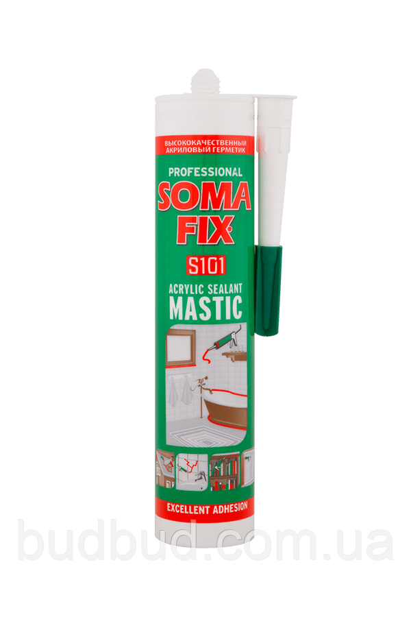 Акриловий герметик SomaFix Mastic білий 310 мл