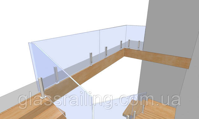3D-візуалізація огорожі сходів