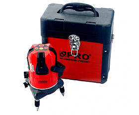 Лазерний рівень PRO 4.1 ! 5 ліній - 6 точок, 10-20м залежно від освітлення