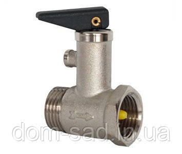 Купить Предохранительный клапан для бойлера 1/2" ВН с ручкой Обратный ...