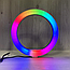 Кільцева лампа RGB MJ260 Soft Ring Light 26 см / Світлове кільце для Селфи RGB, фото 9