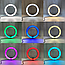 Кільцева лампа RGB MJ260 Soft Ring Light 26 см / Світлове кільце для Селфи RGB, фото 10
