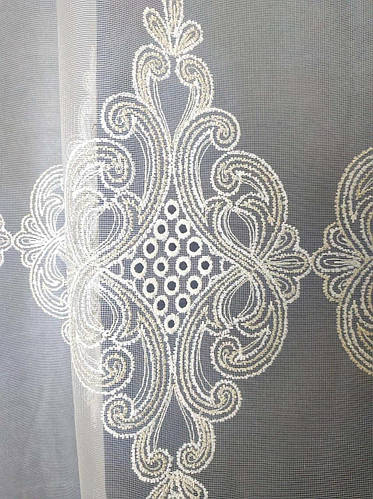 Турецкая тюль бежевая красивая для спальни зала и гостинной фатин с ...